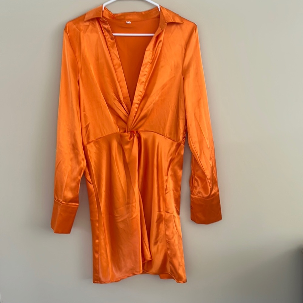 Zara satin dress